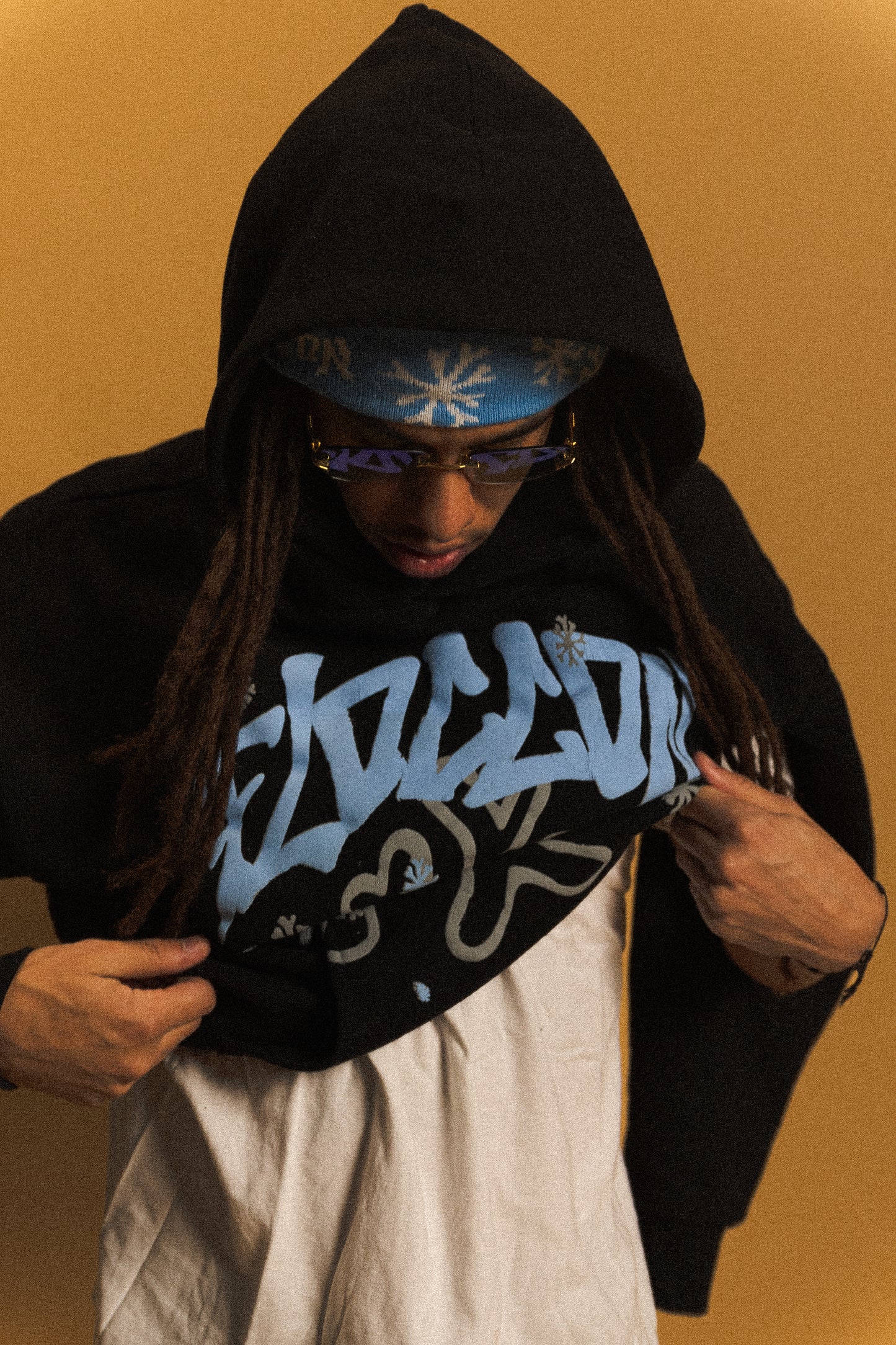 Hoodie Floccon "UNC"