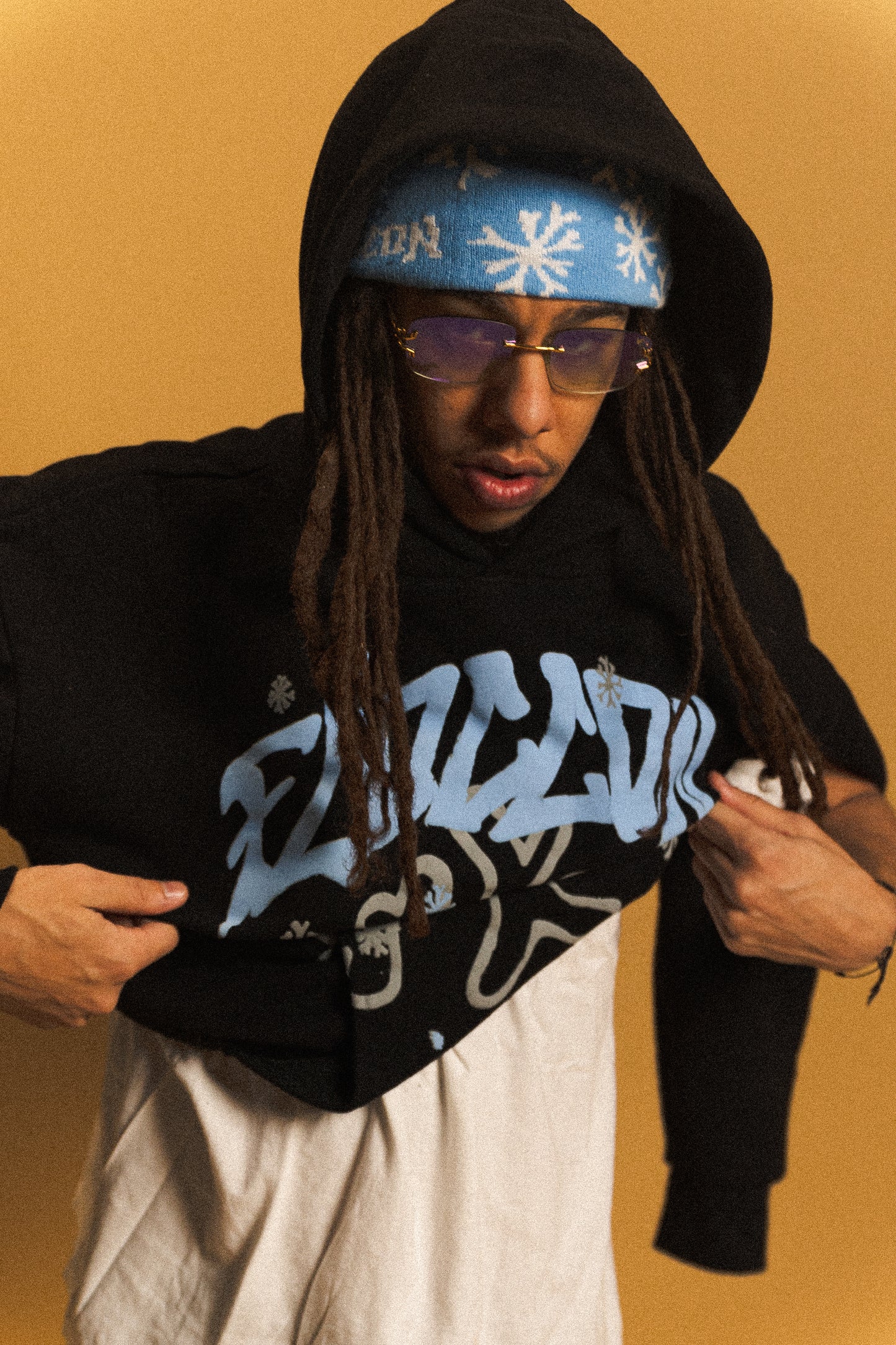 Hoodie Floccon "UNC"