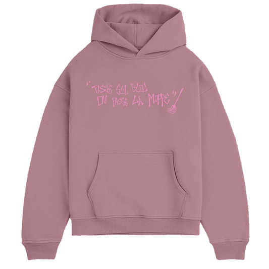 Hoodie "WOLF" RX Jeune Loup Orchid